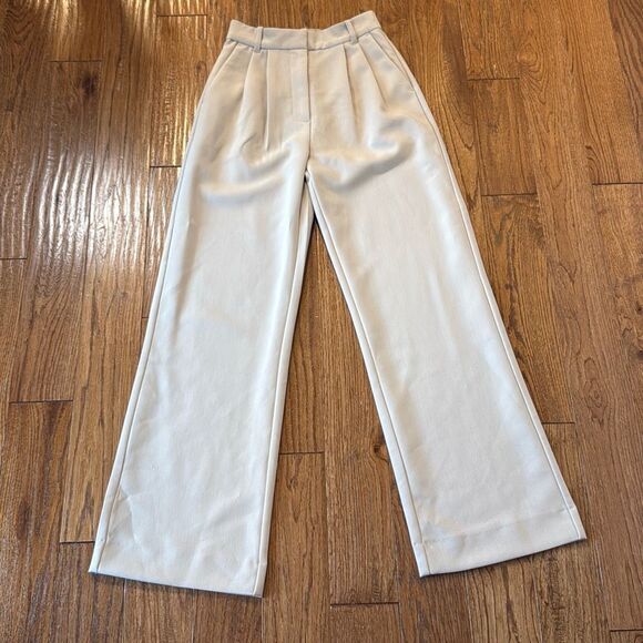 Abercrombie & Fitch Sloane NWT tailored wide leg pant 24/00 - Picture 4 of 14